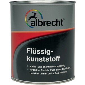 Albrecht Flüssigkunststoff Kieselgrau Seidenglänzend  750 ml
