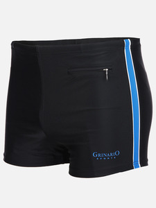 Herren Badehose mit Tasche
                 
                                                        Blau