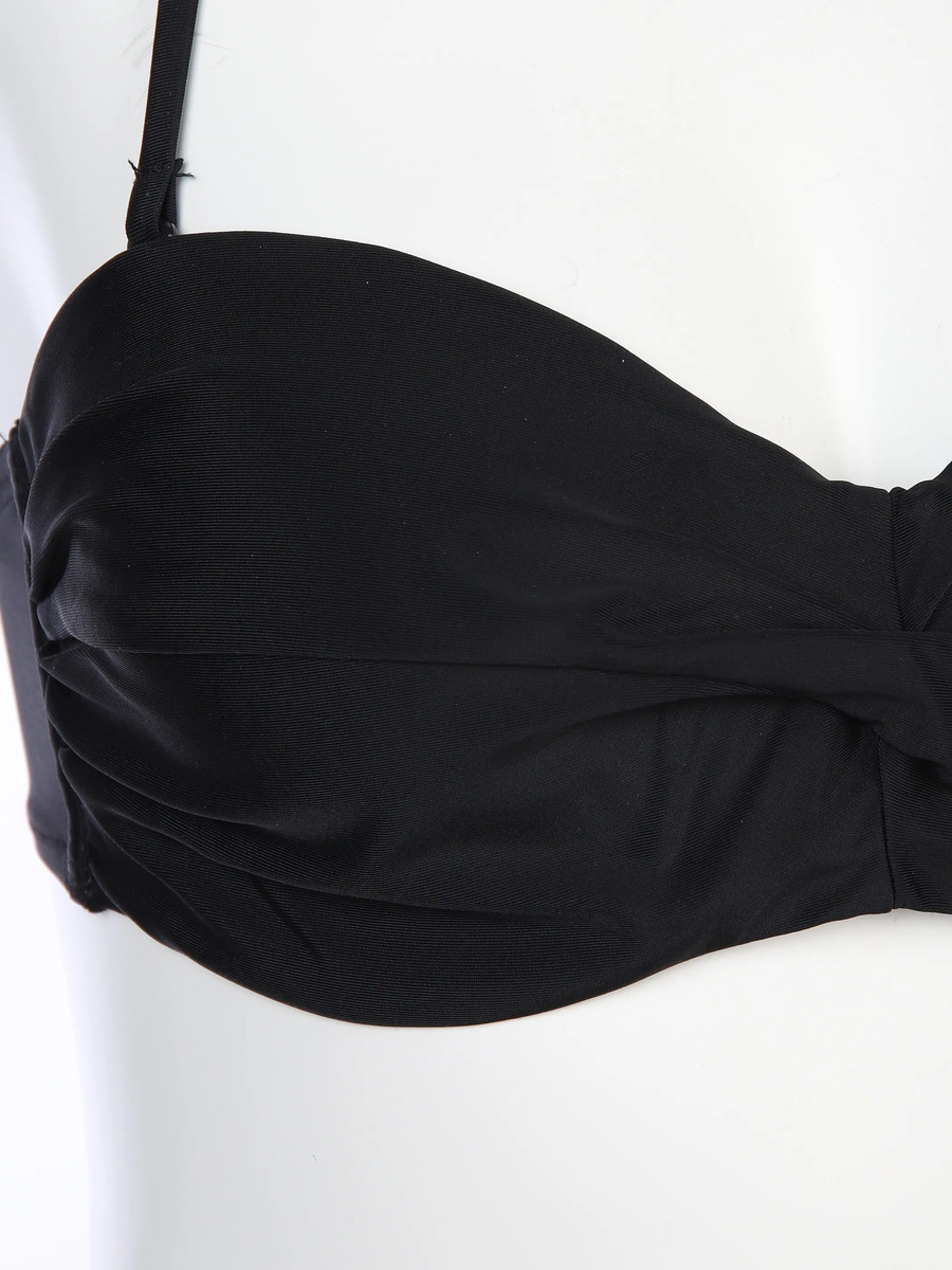 Bild 3 von Damen Bikini-Oberteil in Bandeauform
                 
                                                        Schwarz