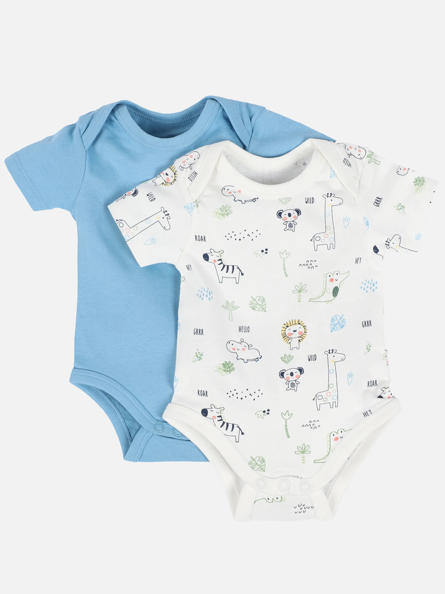 Bild 1 von Baby Jungen Body im 2er Pack
                 
                                                        Weiß