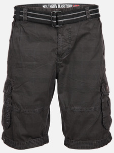 Herren Cargoshorts im Used Look
Grau