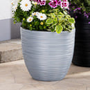 Bild 1 von Powertec Garden Blumentopf "Florenz" rund groß 30 L Hellgrau - 39 x 32 cm