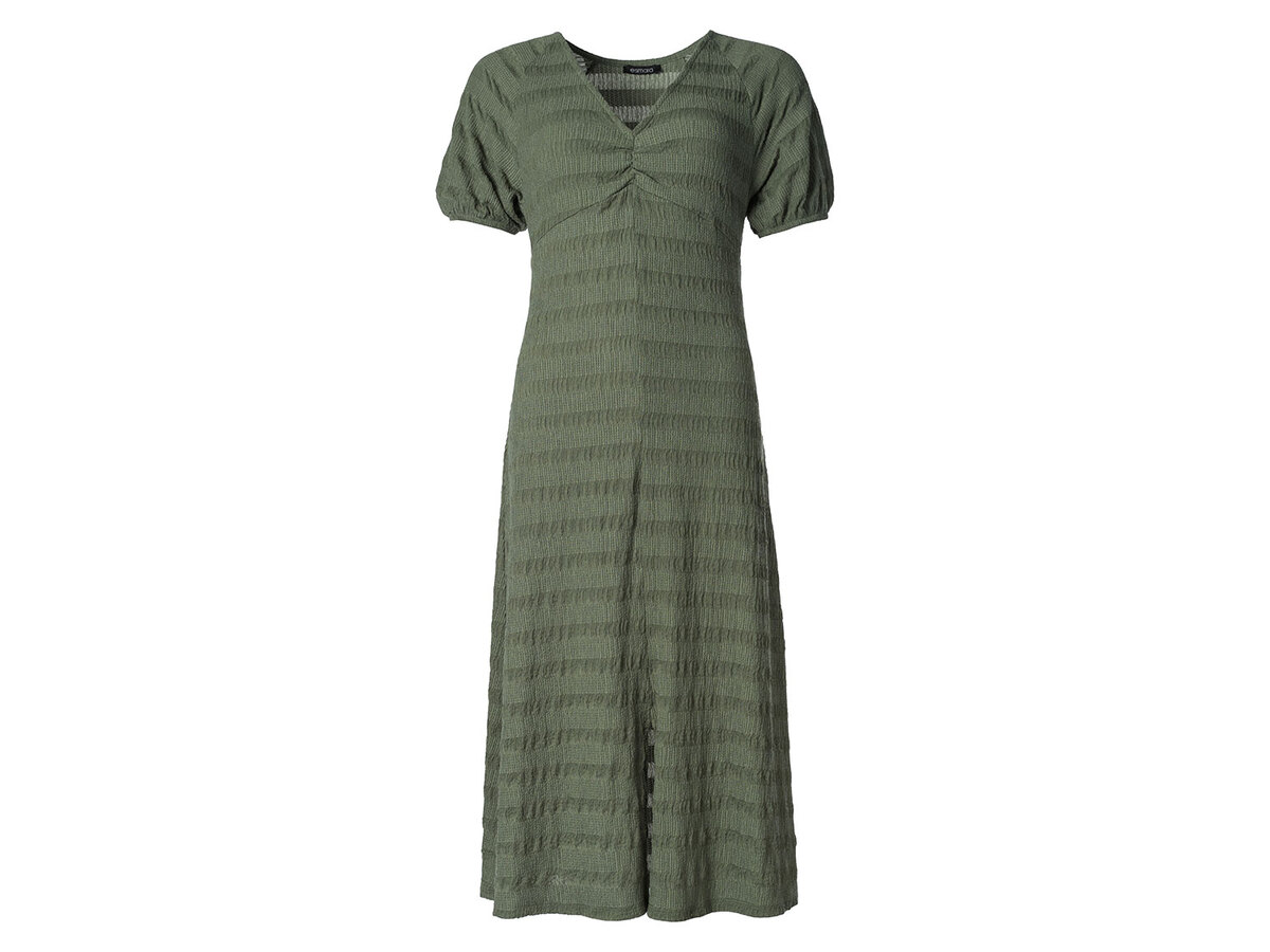 Bild 1 von esmara® Damen Kleid Midi Crinkle grün