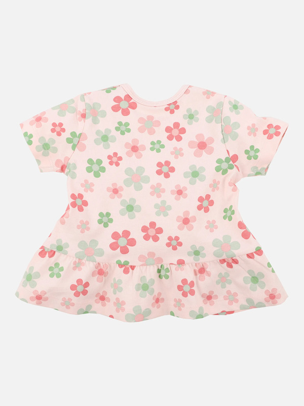 Bild 2 von Baby Mädchen Kleidchen mit Volant
                 
                                                        Rosa