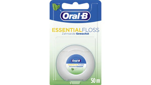 Oral-B Zahnseide Essentialfloss mint gewachst 50m