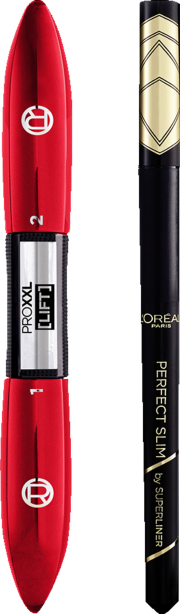 Bild 1 von L’Oréal Paris ProXXL Lift Mascara Black & Super Liner Perfect Slim Black Vorteilsset