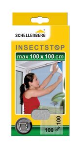 Schellenberg Insektenschutz Gitter ,  100 x 100 cm, weiß