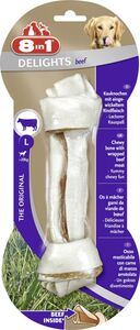 8in1 Delights Hundesnack Kauknochen Beef L