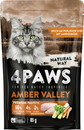 Bild 1 von 4 Paws Amber Valley Perlhuhn & Landgemüse 85G