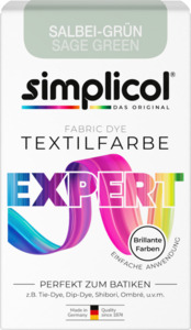 simplicol Textilfarbe Expert Salbei-Grün, 150 g