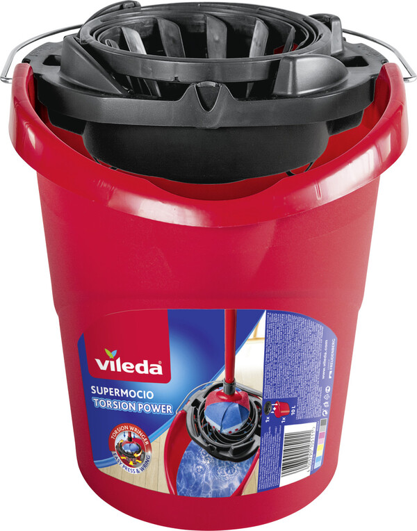 Bild 1 von Vileda Wischmopeimer für Supermocio
, 
mit PowerPress 10 L