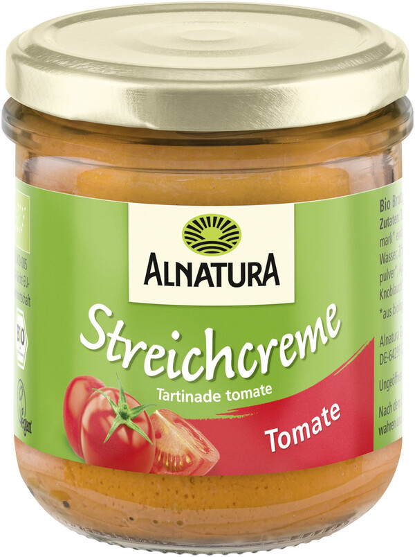 Bild 1 von Bio Alnatura Streichcreme Tomate 180g