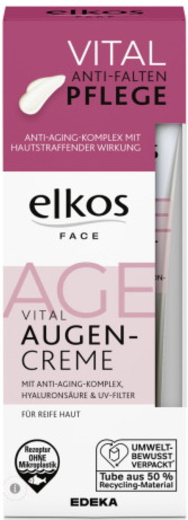 Bild 1 von Elkos Straffende Augencreme Soja Vital 15 ml