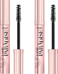 L’Oréal Paris Lash Paradise Mascara Intense Black Doppelpack, 12,8 ml