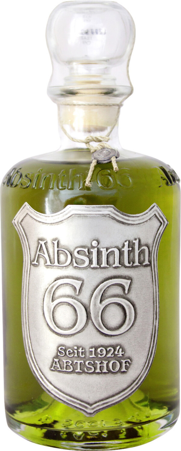 Bild 1 von Abtshof Absinth 66% in Apothekerflasche 0,5 ltr