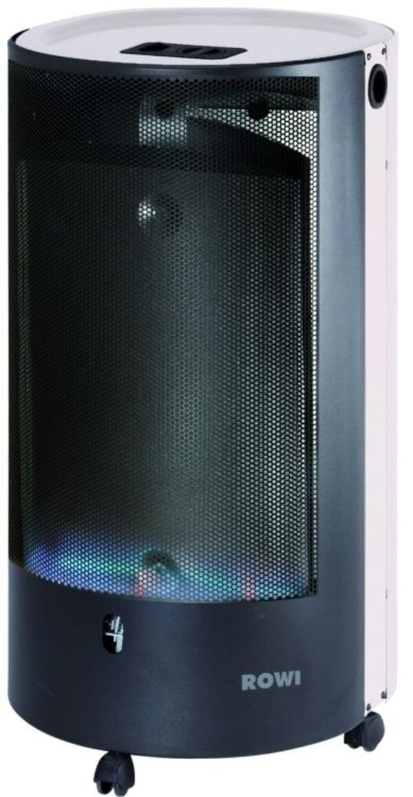 Bild 1 von Rowi Gasheizofen Blue Flame Pure
, 
Premium++ Inox, 4200 W, mit Thermostat, silber