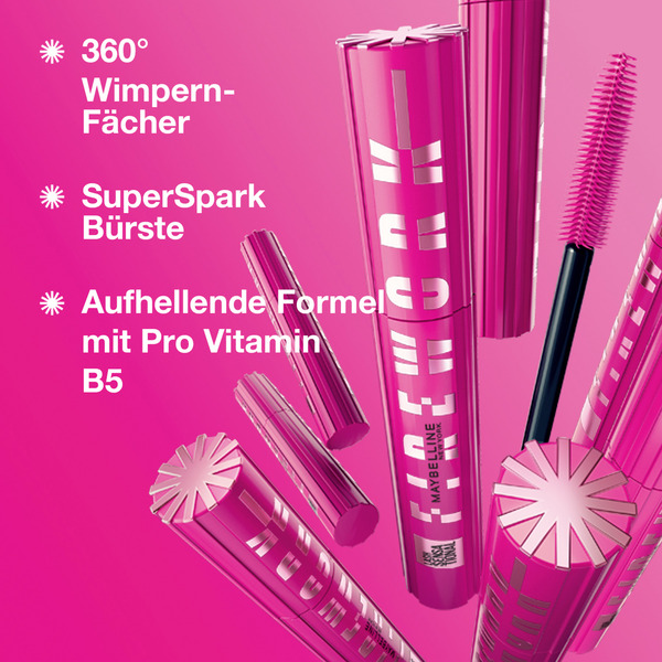 Bild 4 von Maybelline New York Lash Sensational Firework Mascara Very Black Doppelpack
