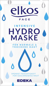 EDEKA elkos FACE Hydro Maske 2x8ml