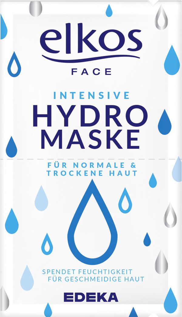 Bild 1 von EDEKA elkos FACE Hydro Maske 2x8ml