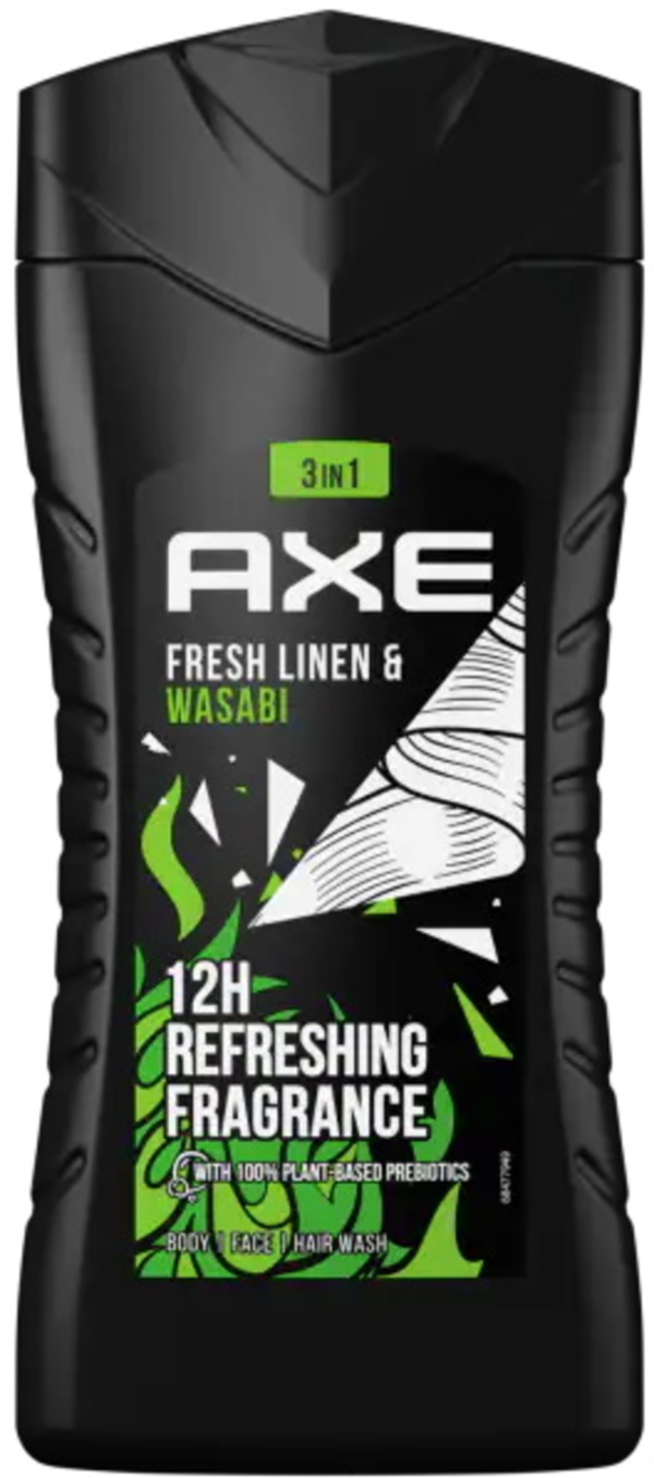 Bild 1 von Axe Duschgel Wasabi & Fresh Linen 250ML