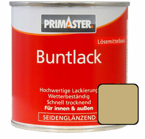 Primaster Buntlack 750 ml, beige, seidenglänzend