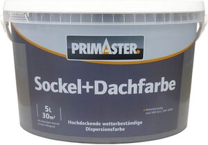 Primaster Sockel- und Dachfarbe
, 
5 l, anthrazit, matt