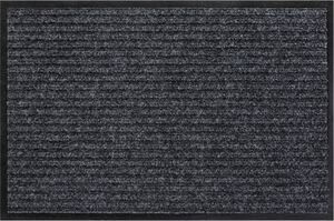 Fußmatte Solid grau, 40 x 60 cm