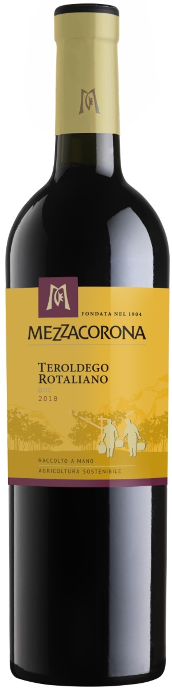 Bild 1 von Mezzacorona Teroldego Rotaliano DOC Rotwein 2018 0,75 ltr