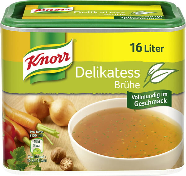 Bild 1 von Knorr Delikatess Brühe in der Dose 329 g