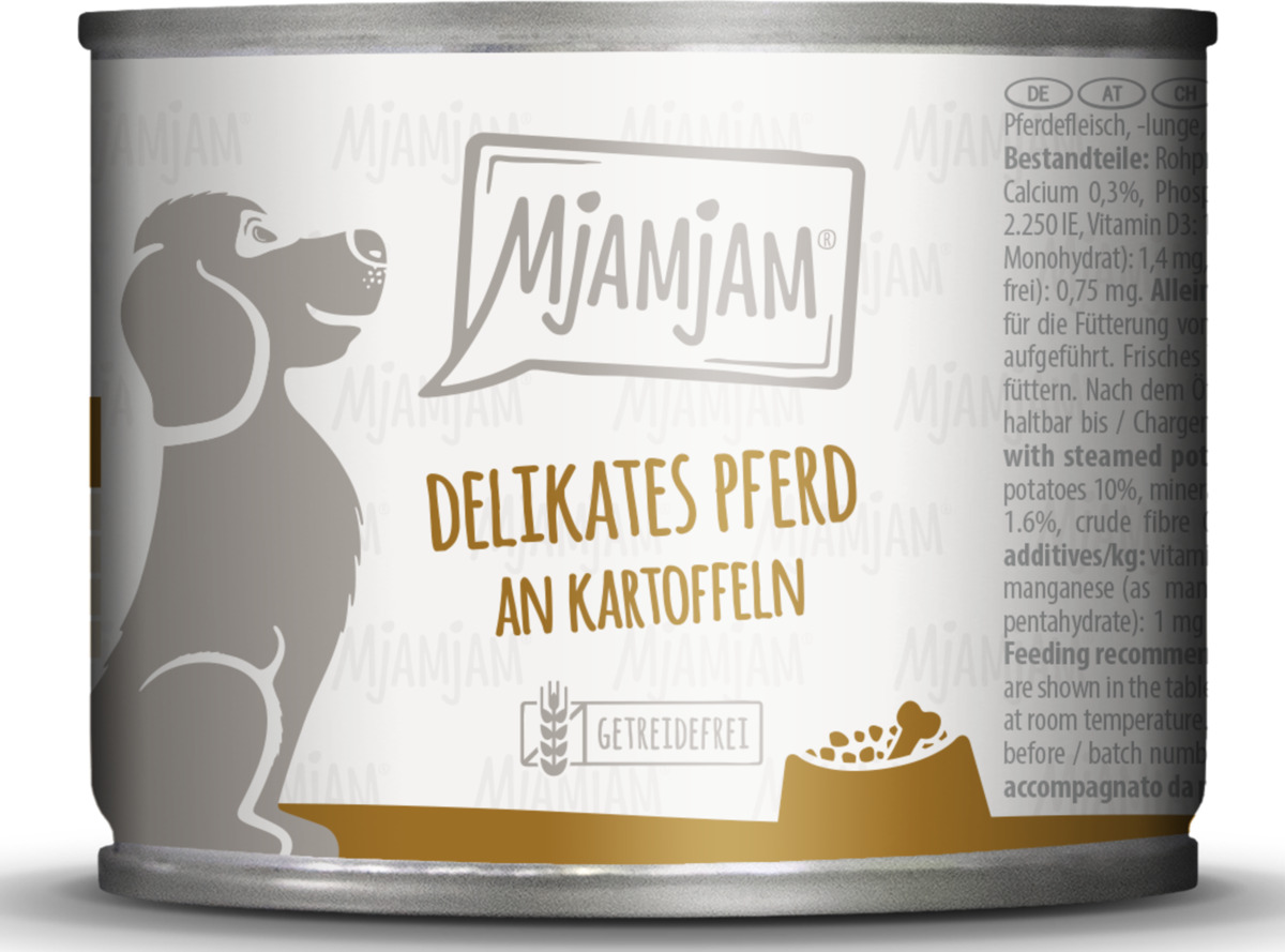 Bild 1 von MjAMjAM Delikates Pferd an Kartoffeln 200g, 200 g