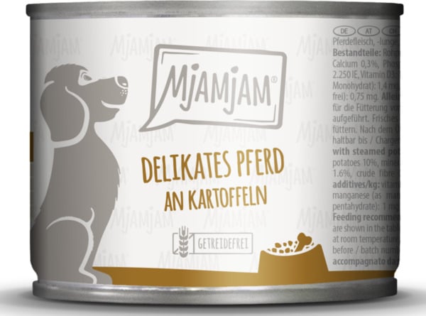 Bild 1 von MjAMjAM Delikates Pferd an Kartoffeln 200g, 200 g