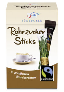 Südzucker Fairtrade Rohrzucker Sticks 250 g