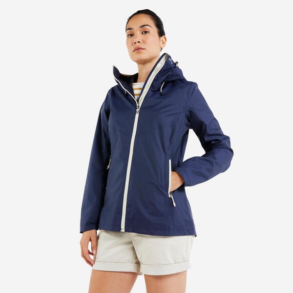 Bild 1 von Regenjacke Segeln Damen wasserdicht 100 marineblau