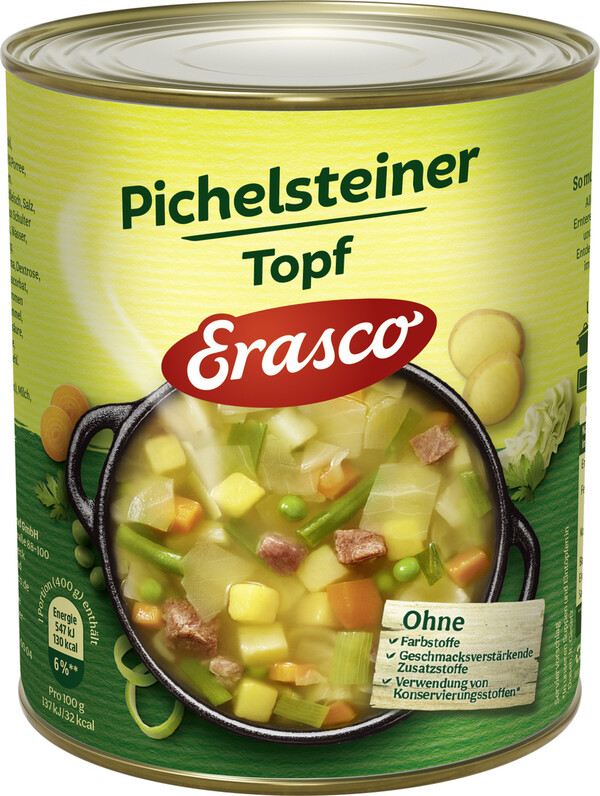 Bild 1 von Erasco Pichelsteiner Topf 800G