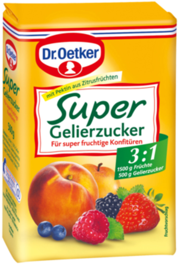 Bild 1 von Dr.Oetker Super Gelierzucker 3:1 500 g