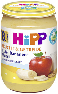 Hipp Bio Frucht & Getreide Apfel-Bananen-Müesli ab 8.Monat 190G