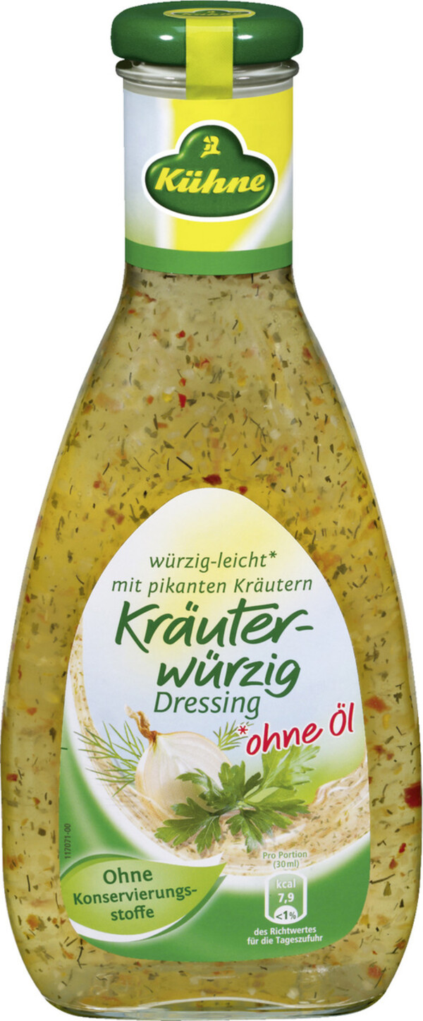 Bild 1 von Kühne Kräuterwürzig Dressing 500 ml