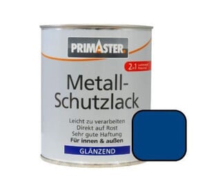 Primaster Metall-Schutzlack 750 ml, enzianblau, glänzend