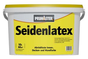 Primaster Seidenlatex
, 
10 l, weiss