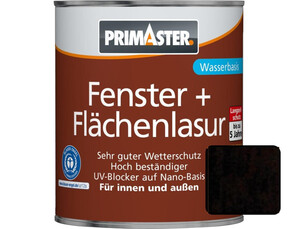 Primaster Fenster- und Flächenlasur SF925 750 ml, palisander