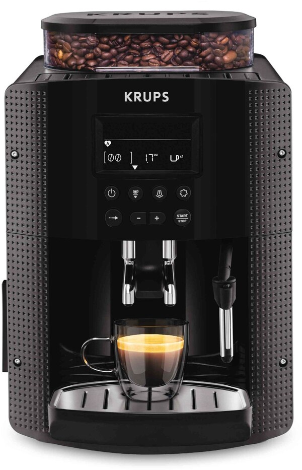 Bild 1 von Krups EA 8150 Espresso-/Kaffeevollautomat schwarz