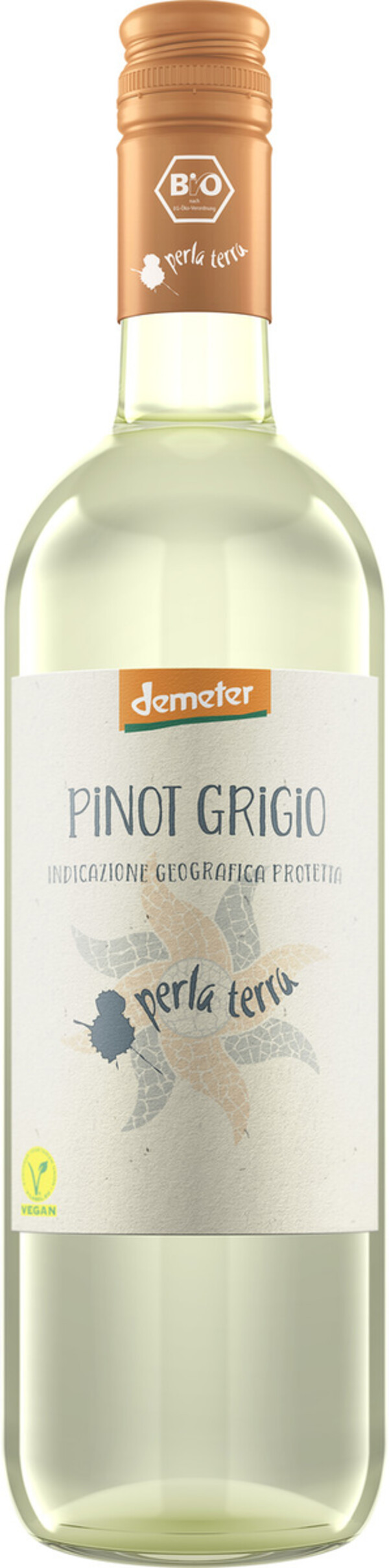 Bild 1 von Demeter Perla Terra Pinot Grigio IGP 2018 0,75 ltr