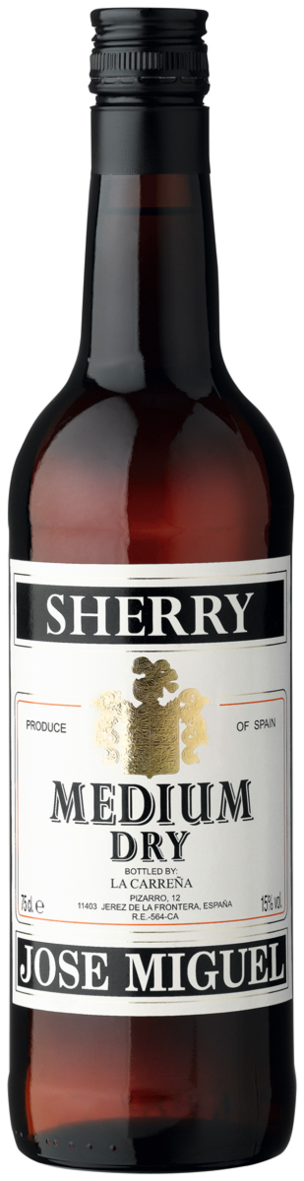 Bild 1 von Jose Miguel Sherry Medium Dry 0,75 ltr