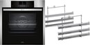 Bild 1 von BMK5523CS Einbaubackofen bestehend aus B55CS22N0K + Z12TF36X0 edelstahl / A+