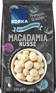 EDEKA Macadamias geröstet & gesalzen 125 g