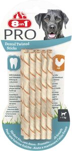 8in1 Delights Pro Dental Twisted Sticks 10 Stück 10 Stück