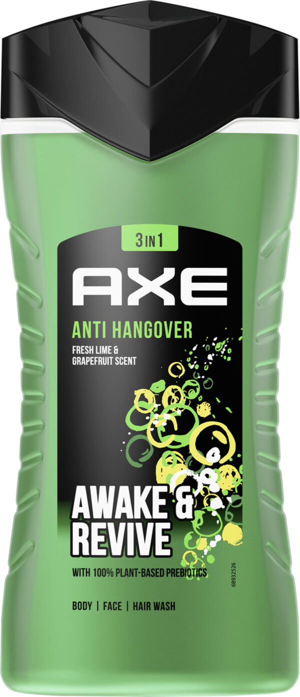 Bild 1 von Axe Duschgel Anti-Hangover 3in1 Awake & Revive 250ML