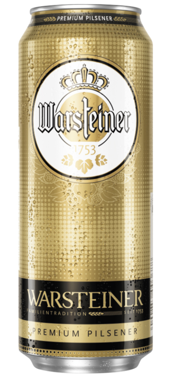 Bild 1 von Warsteiner Premium Pilsener Dose 0,5 ltr