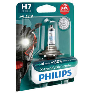 Philips X-tremeVision moto H7 +130%, 55W