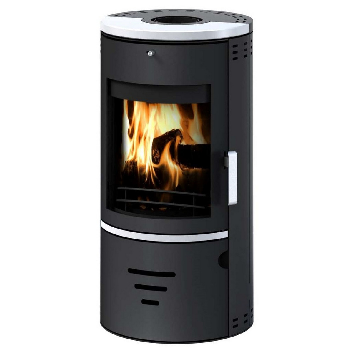 Kaminofen 'Tifano CT' schwarz/weiß 6,5 kW von toom ansehen!